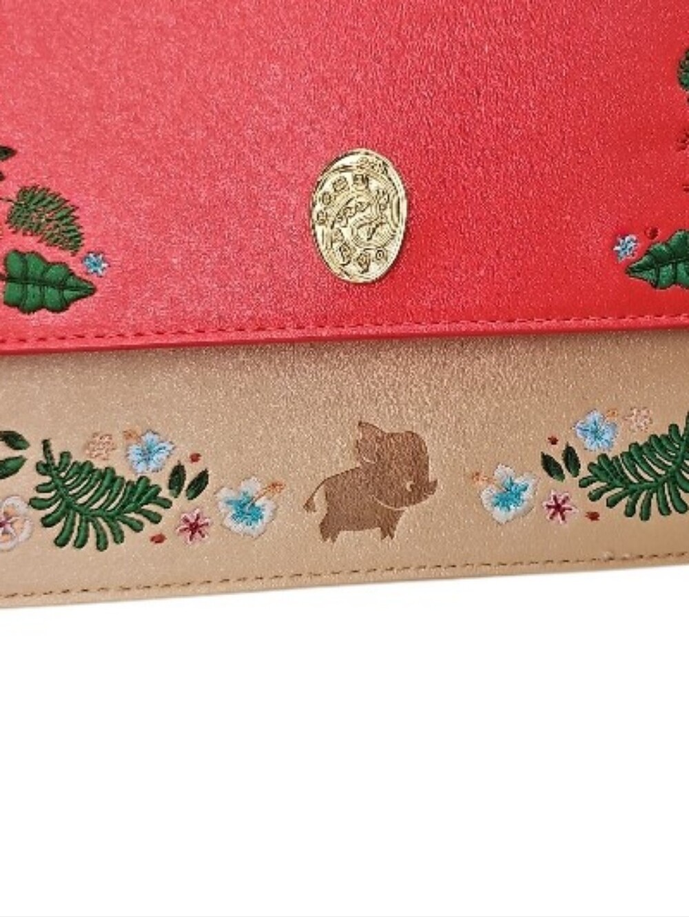 Disney Moana Loungefly Crossbody Bag NWT Embroidered Princess Top Handle Purse - Picture 8 of 14